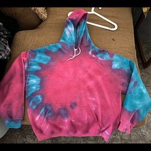 Zine Castle Tie Dye Hoodie